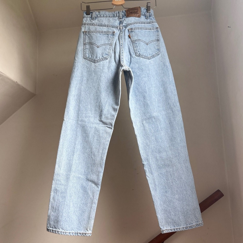 Vintage Levis 560 Loose Fit Jeans Size 27 Light Wash 90s Baggy Relaxed‎ Leg